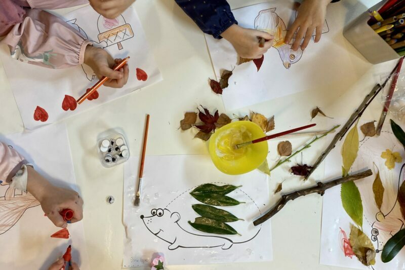 Samstag Workshop "Fall is here!" (4–6 Jahre)
